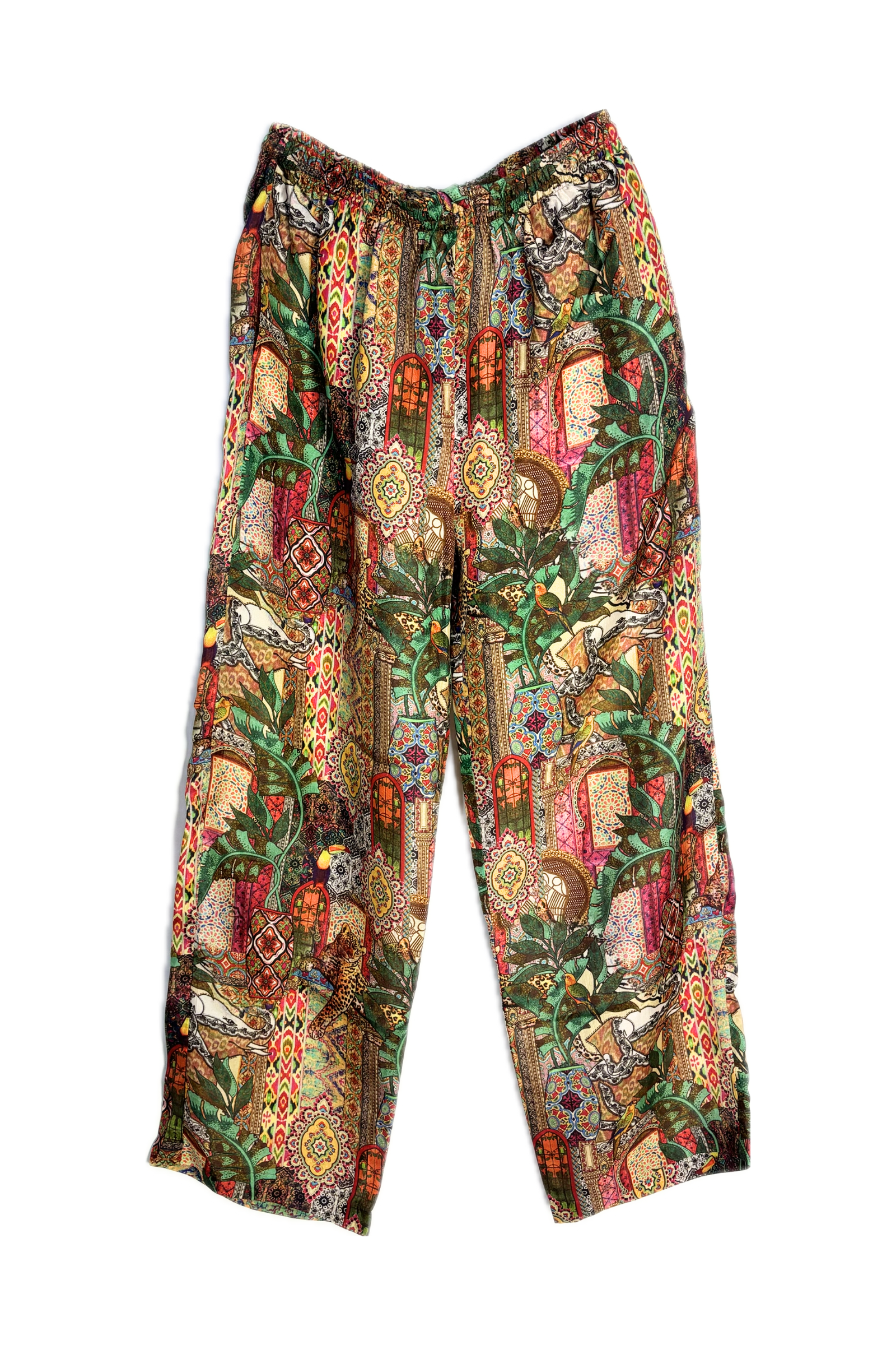 Forest Theme Silk Co-Ord Set